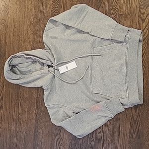 Ugg Tatiana hoodie sweatshirt NWT, small, gray, very soft, UGG logo on sleeve